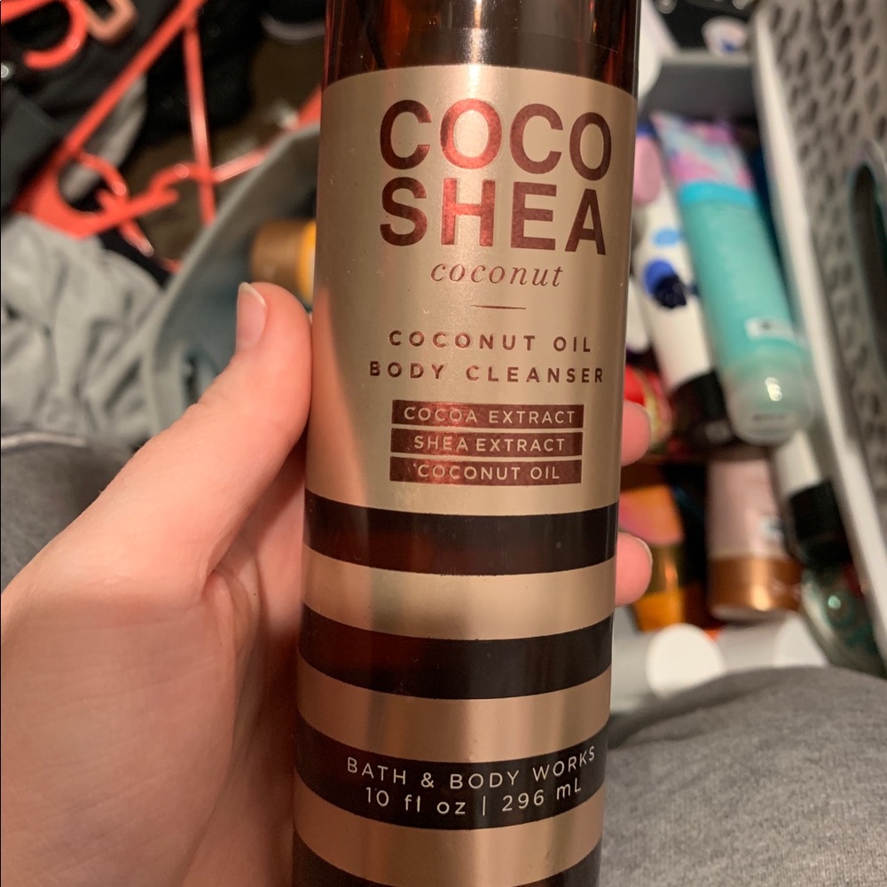 Coco Shea oil to foam cleanser